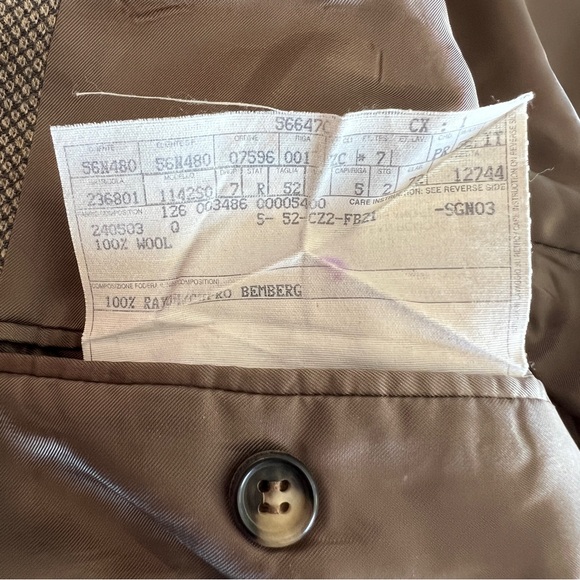 Ermenegildo Zegna x Neiman Marcus 100% wool jacket - Picture 5 of 5